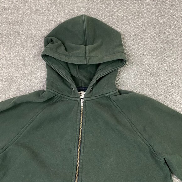 Flint and Tinder 10 Year Hoodie Men's XL Green Full Zip Hooded Sweatshirt - Picture 2 of 13